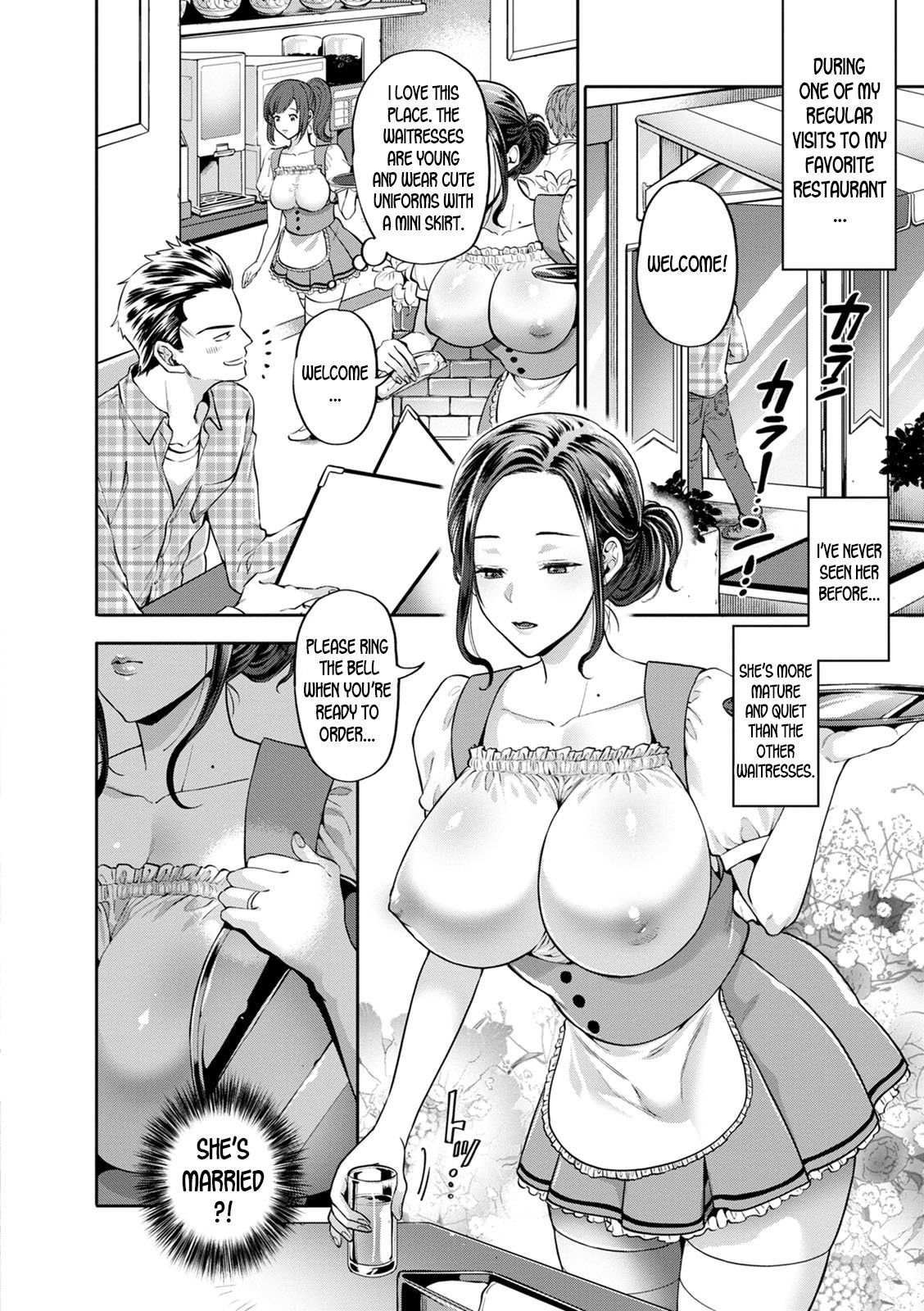 Hentai Manga Comic-Wife Waitress-Read-2